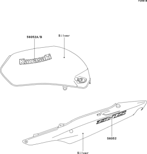 ZR750 Decals(silver)(cn)(h2)