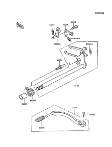 Z305 Механизм переключения передач