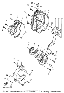 FZR600RHC Боковые крышки