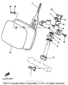 YZ125S Управление