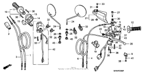 XR650L Рулевые переключатели