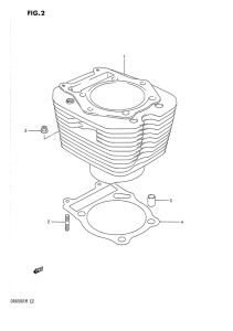 DR650 Цилиндр