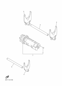 XVS950CU シフトカム & フオーク