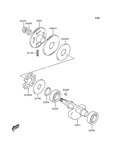 SC250 Валансирный вал