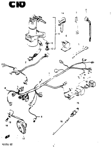RG125 Жгут проводов