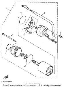 BW350U Стартер