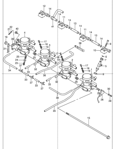 GSX1300R Дроссель