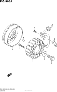 GSX1300R (ABS) Генератор