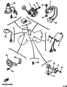 RZ350 RZ350U Equipo electrico
