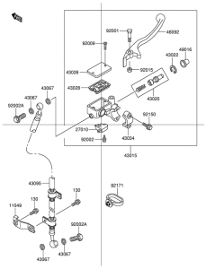 FD112 Передний тормозной цилиндр