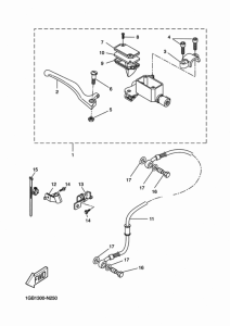 NS50F Главный тормозной цилиндр