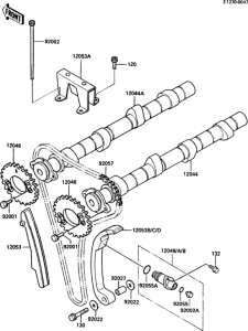 ZG1000 Распред вал