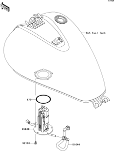  Топливный насос