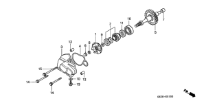 NSR50S Водяная помпа