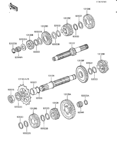 KX500 Трансмиссия
