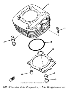 TT250H Цилиндры