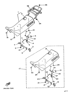 DT80LC Seat. carrier