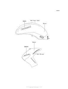 ER650 Decals (Ebony)(Caf)