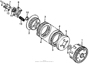 XL100 Сцепление