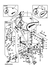 XV1600A XV16AR Tank fuel