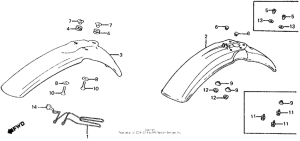 XL100S Переднее крыло