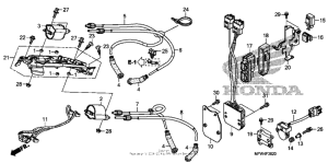 VT1300CS Ignition coil + ecu