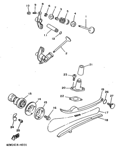 XC125 Клапана