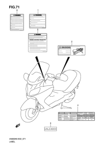 AN650 (ABS) Honda mark