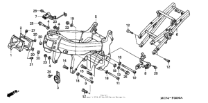 RVT1000R Frame ('00-'01)
