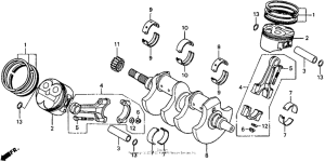 RVF750 Коленвал