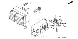 RVT1000R Фонарь