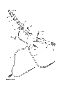 TZ50 ｽﾃｱﾘﾝｸﾞﾊﾝﾄﾞﾙ. ｹ-ﾌﾞﾙ