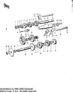  Transmission / change drum