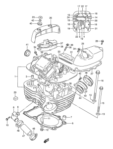 VS800 Головка цилиндров