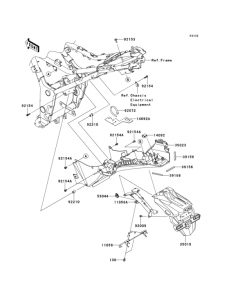 EX300 Заднее крыло