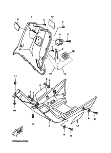CW50S Щиток облицовочный
