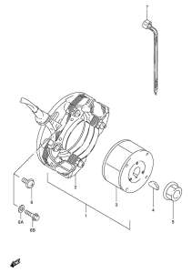 RM80 Зажигание