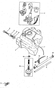 YQ50 Топливный бак