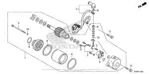 MSX125 Стартер