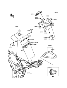 EX300 Сиденье