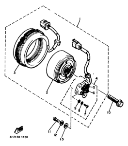 XJ900 A.c. generator