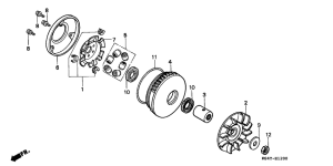 CN250 Вариатор