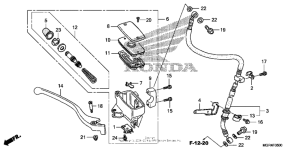 VT750RS Front brake mastercylinder