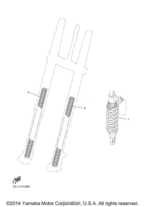 YZ250FEW Дополнение к вилке