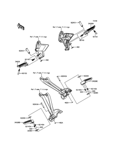 ZR1000 Подножки