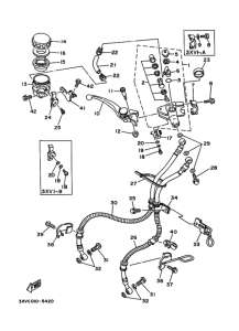 TZR250RS ﾌﾛﾝﾄﾏｽﾀｼﾘﾝﾀﾞ