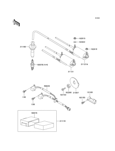 ZG1000 Система зажигания