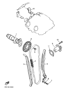 TT600W Camshaft. chain