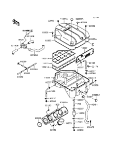 ZX1200 Воздушный фильтр