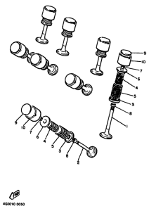 XJ600 Клапана